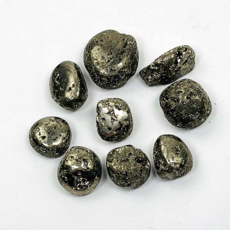 Tumbled Pyrite Stones