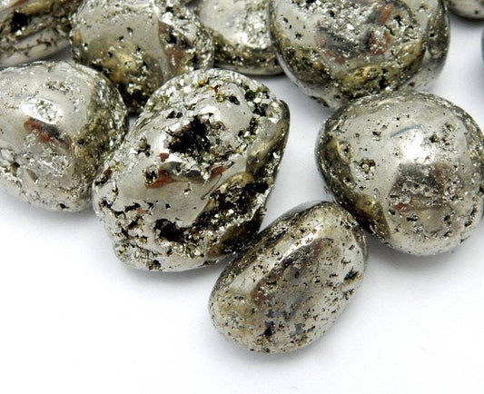 Tumbled Pyrite Stones