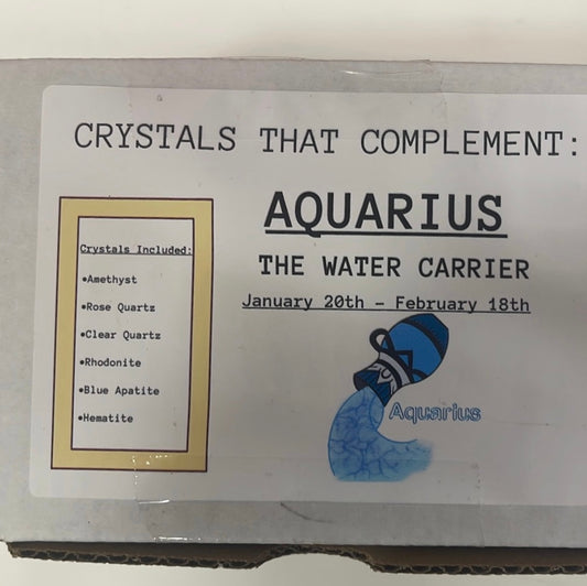 Aquarius Zodiac Box