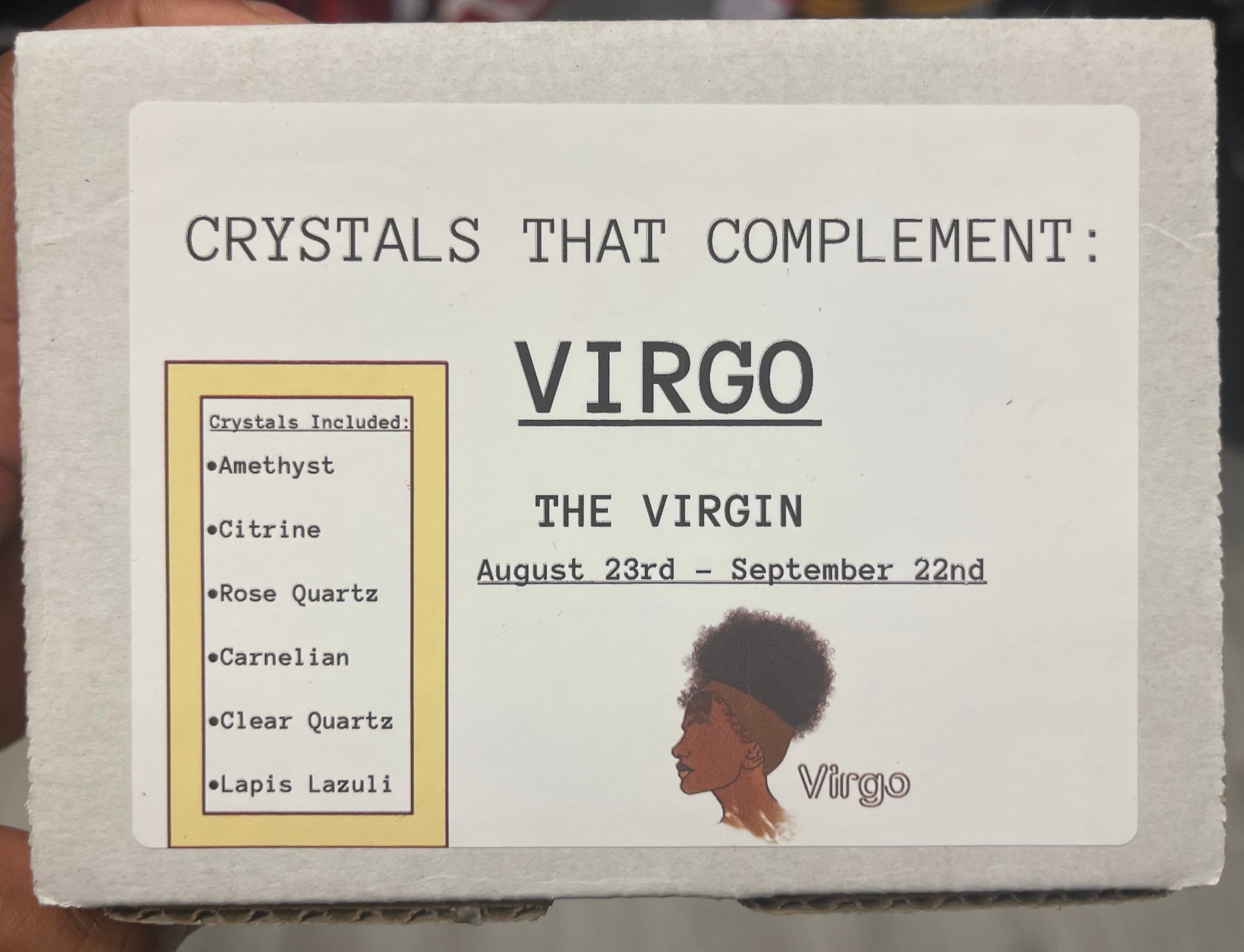 Virgo Zodiac Box