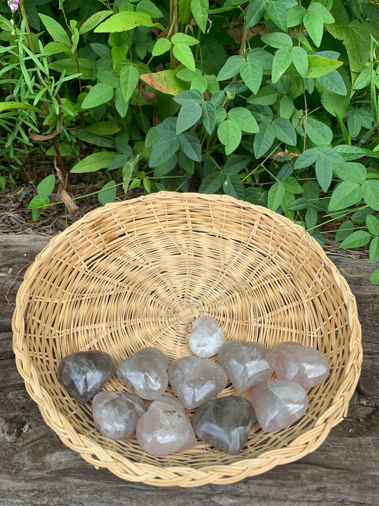 Smoky Quartz Heart