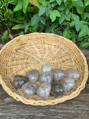 Smoky Quartz Heart