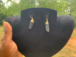 Black Tourmaline Earrings