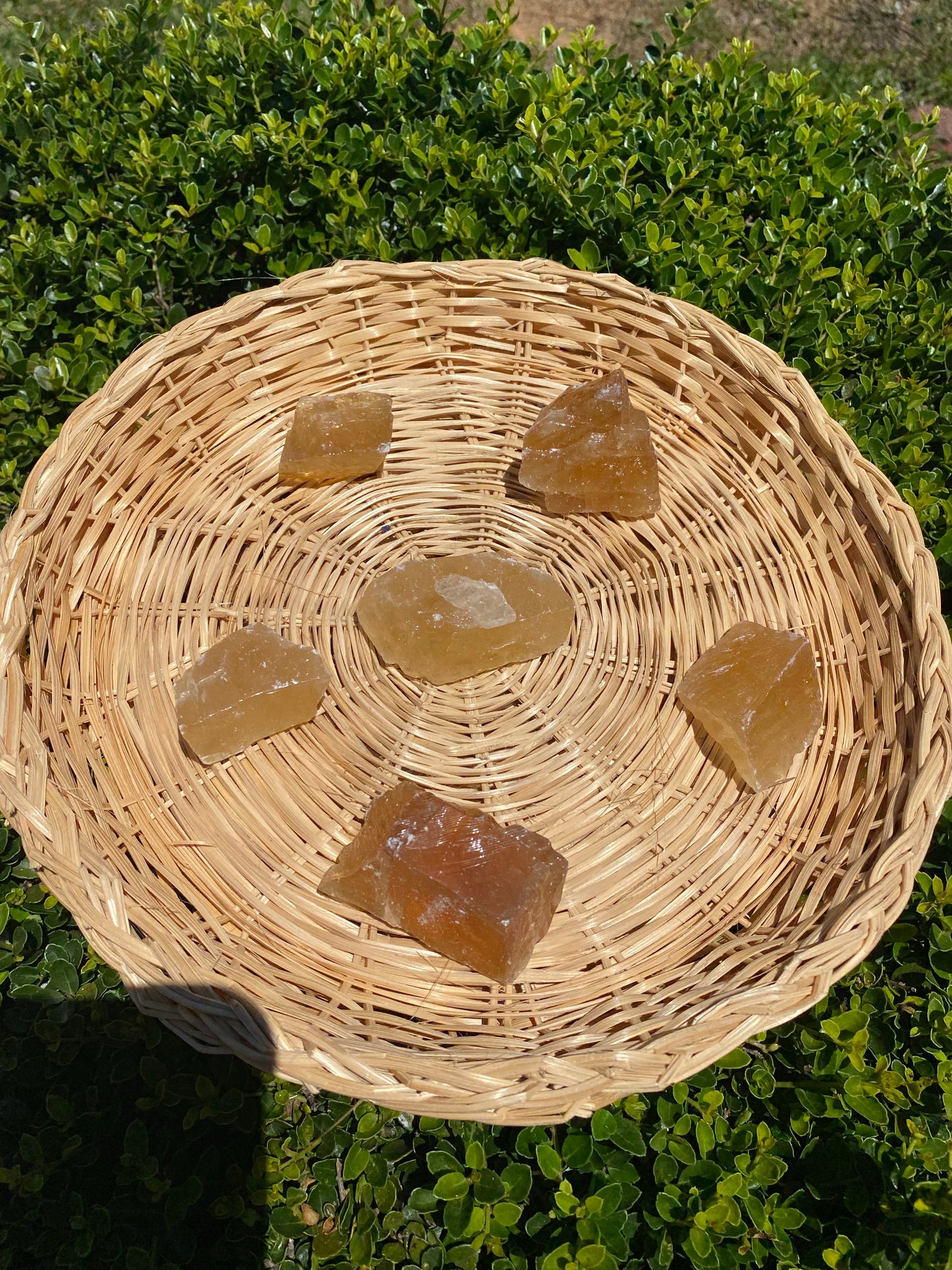 Honey Calcite Crystal