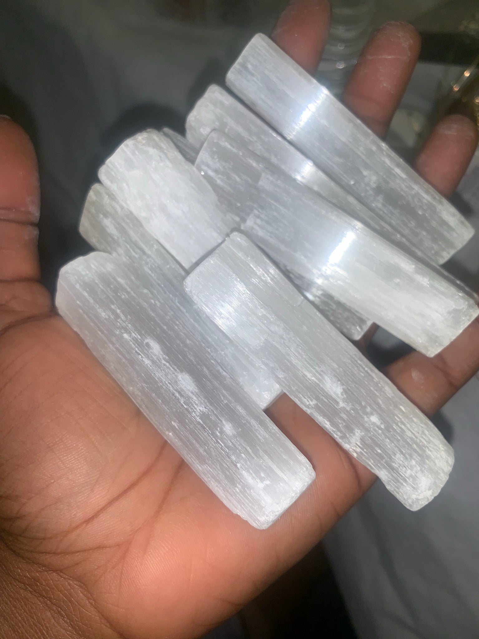 Selenite Wands