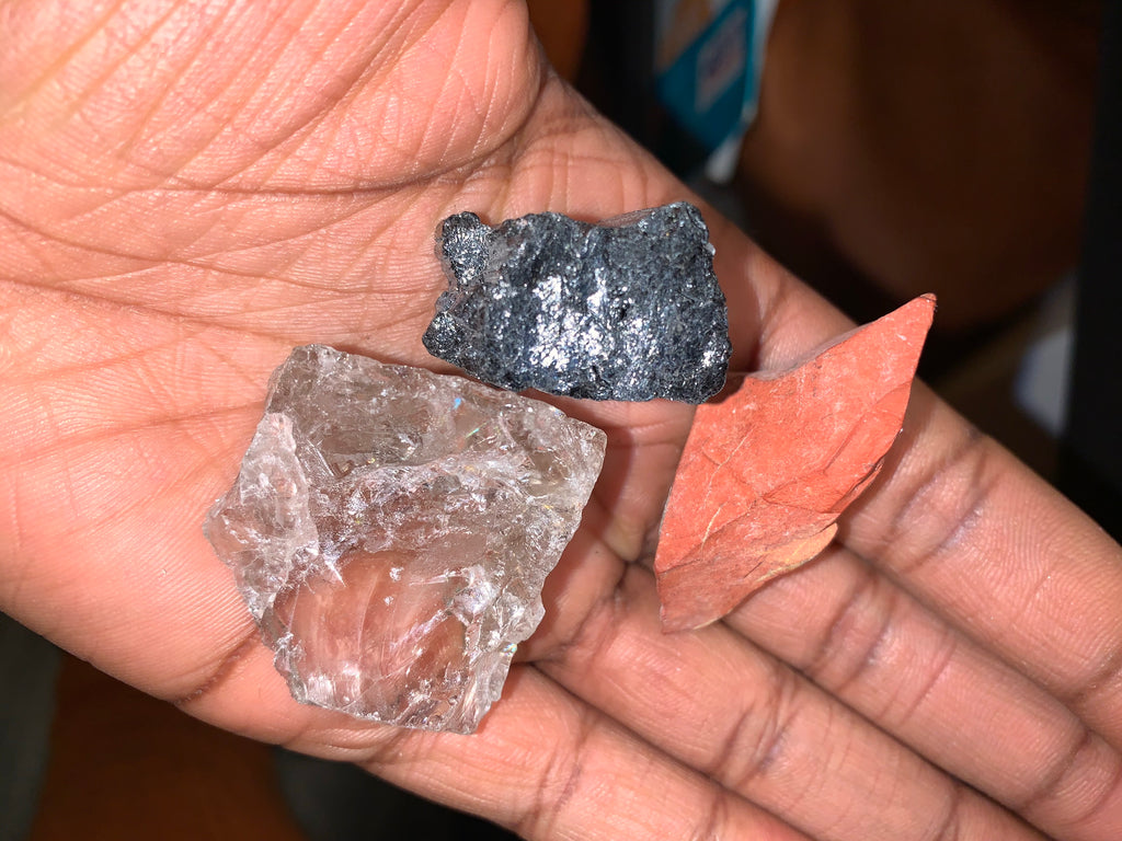 Root Chakra Crystal Set