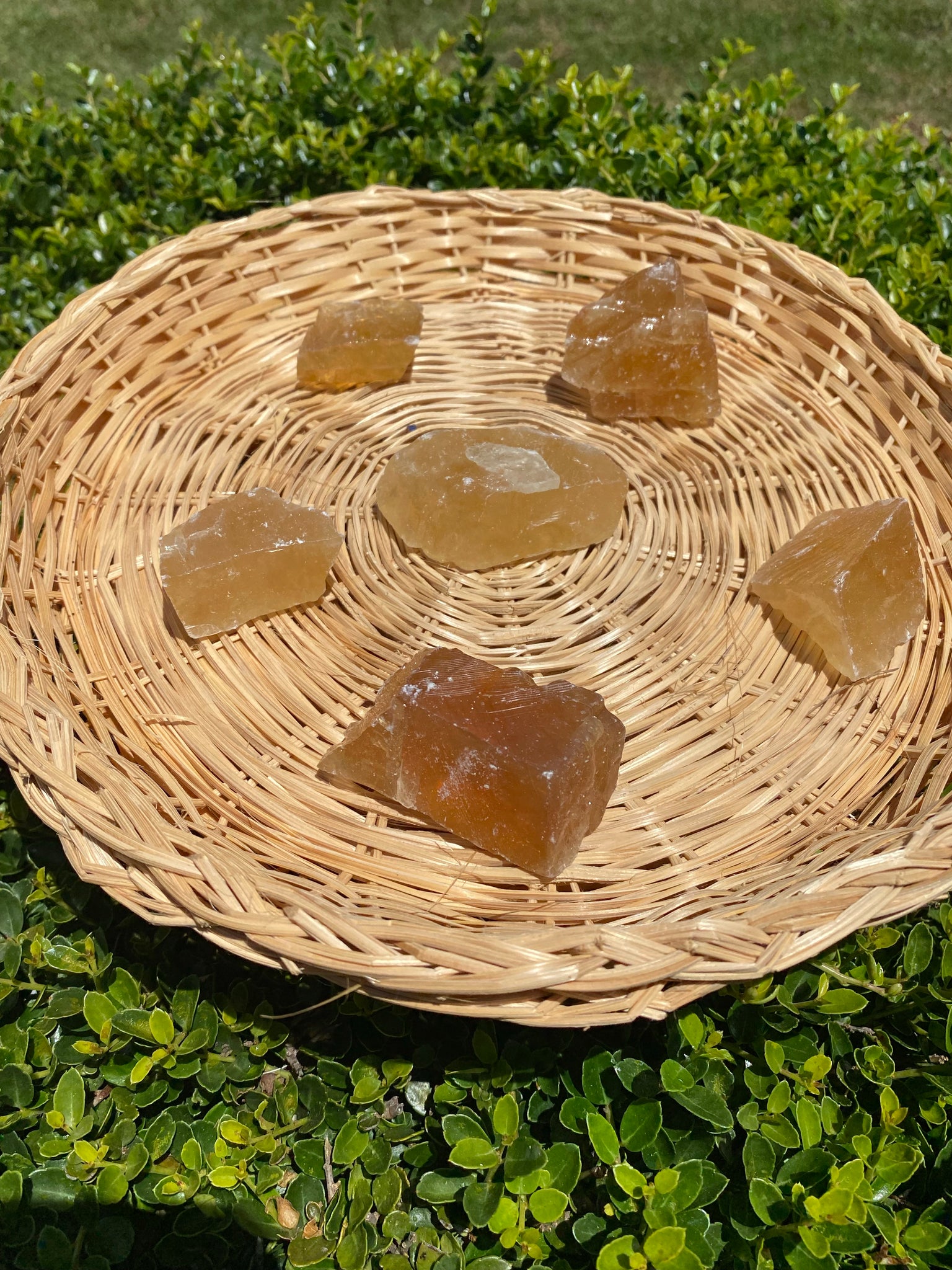 Honey Calcite Crystal