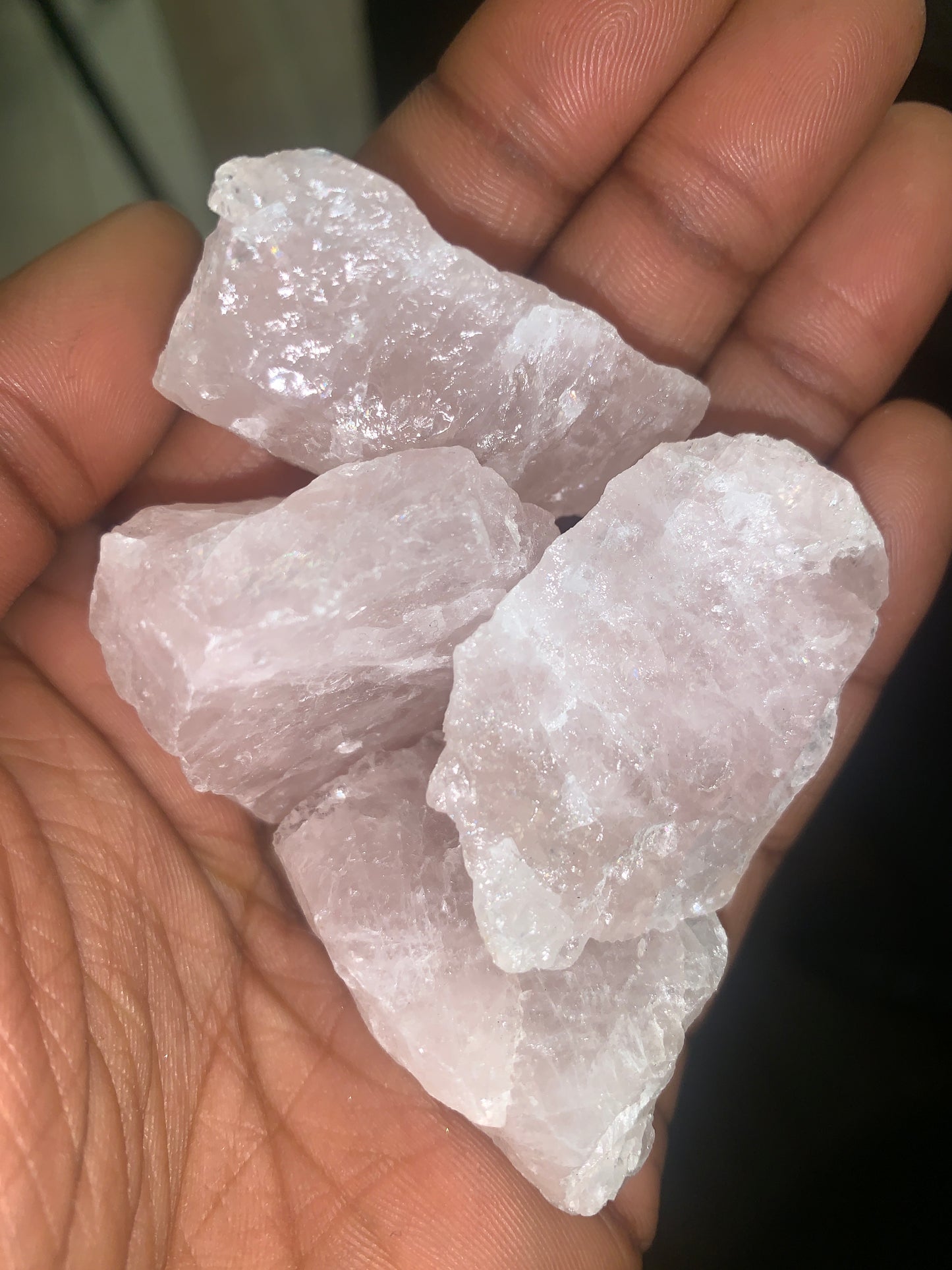 Rose Quartz crystal