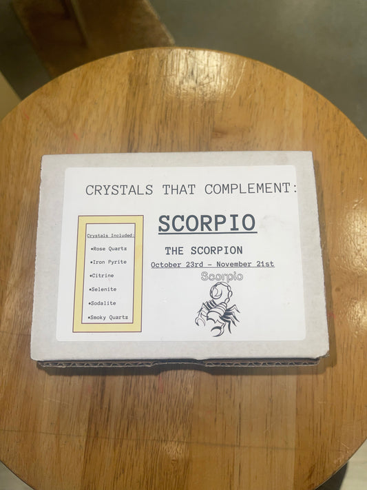 Scorpio Zodiac Box