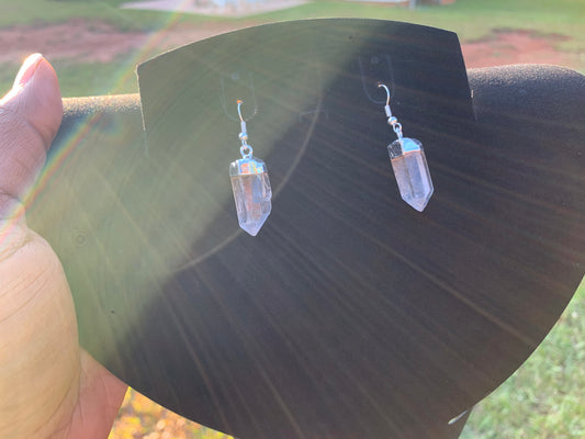 Clear Quartz Earrings